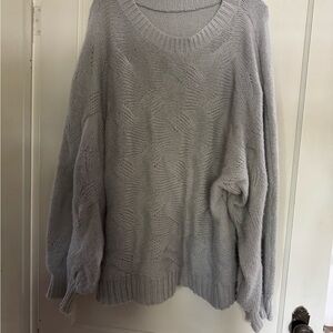 Cozy Gray Women's Sweater